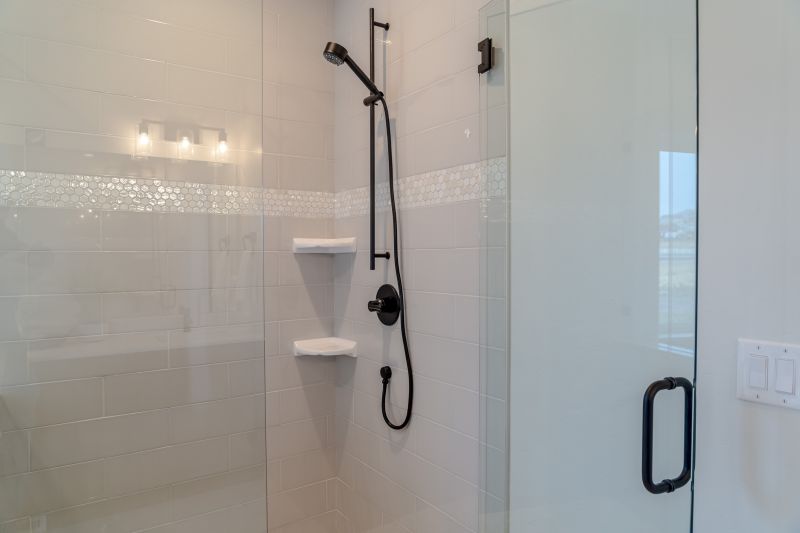 Elegant Shower with Tiling