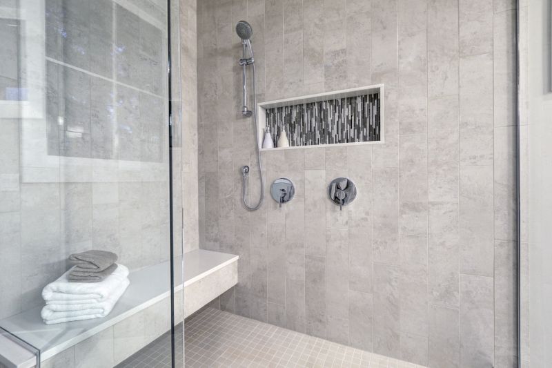 Contemporary Shower with Frame